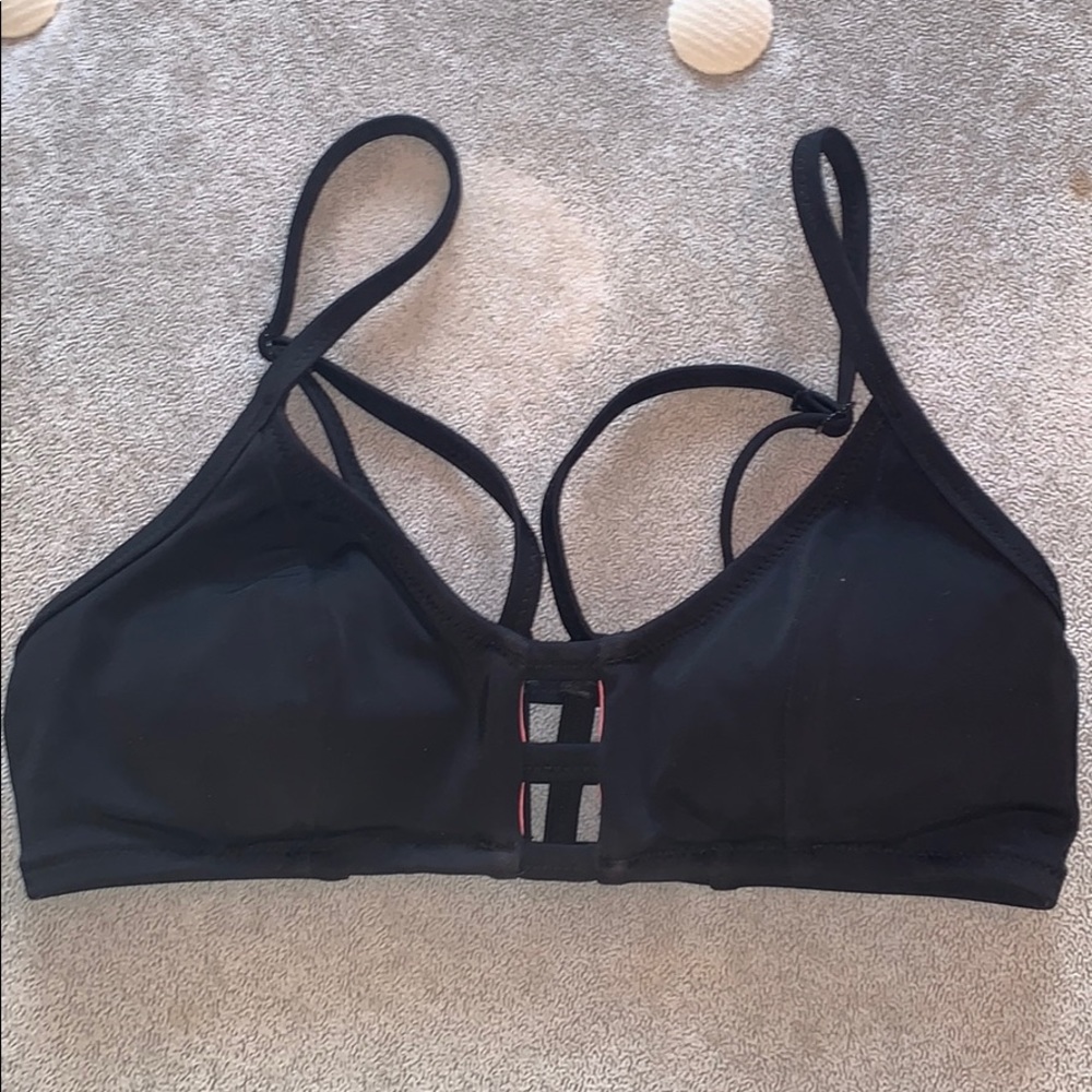 •Simple Black Bikini Top•